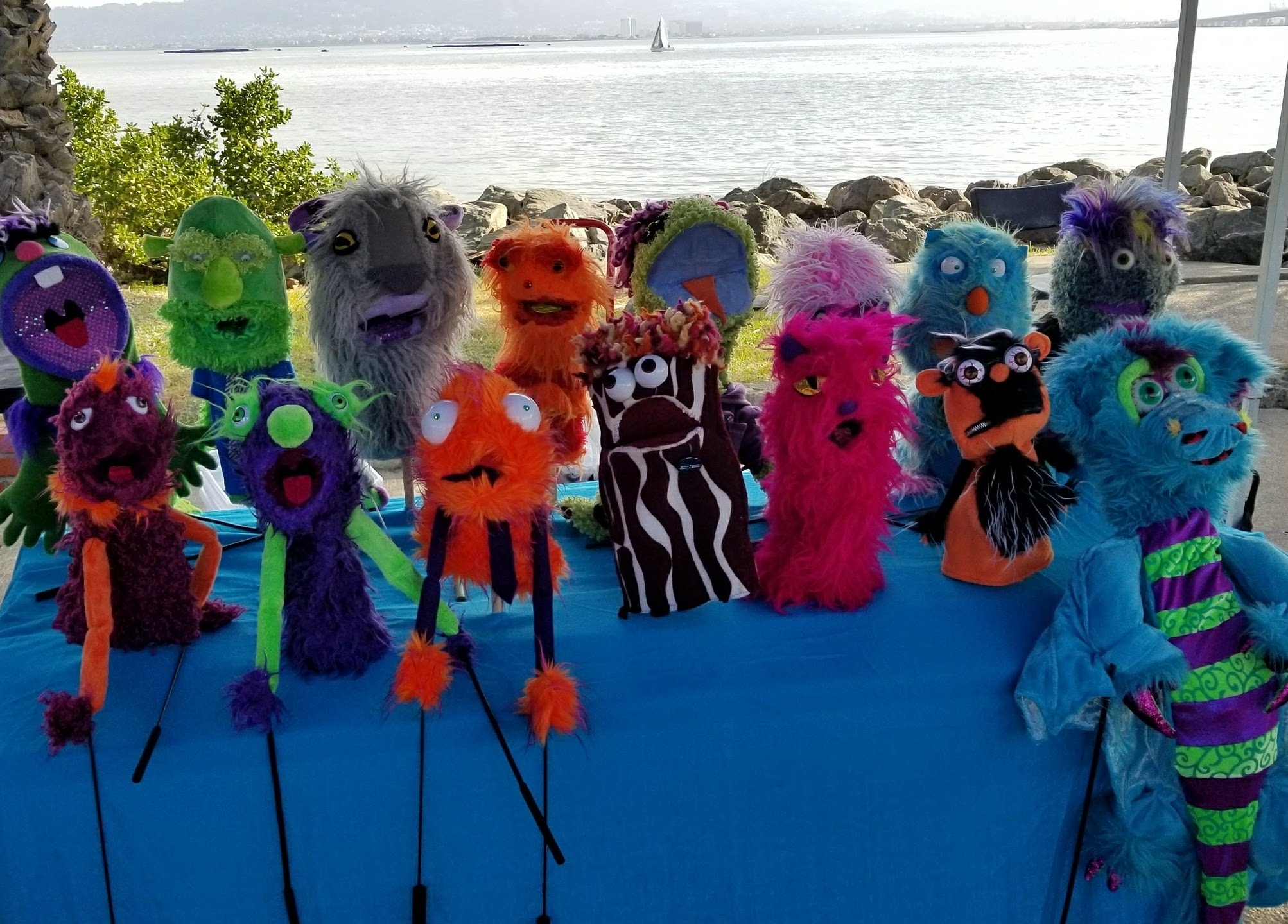 Seeking new homes for puppets